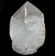 Polished Quartz Crystal Point - Brazil #34748-2